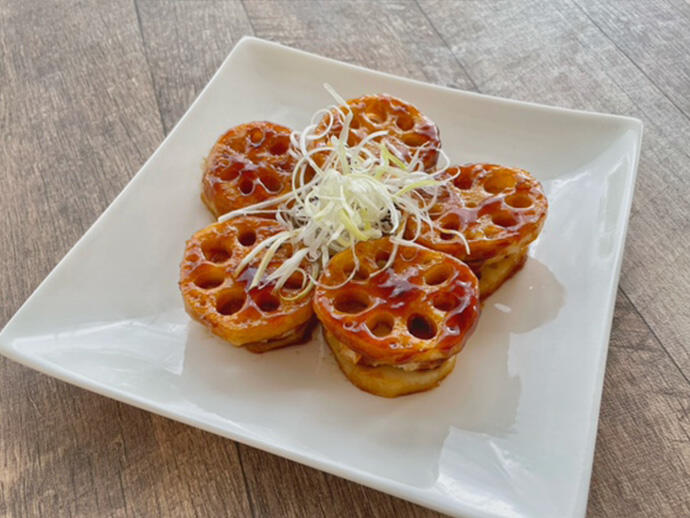 鶏つくねとれんこんの香ばし焼き | ヨークマート・ヨークフーズ